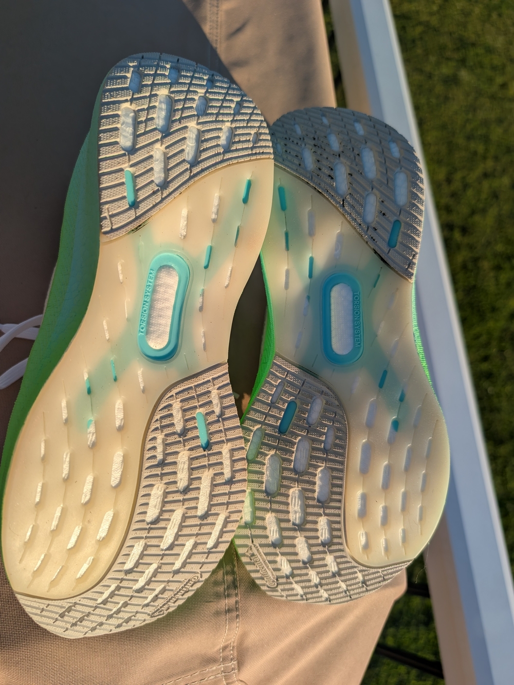 adidas Ultraboost 5x Green and Teal 8.5 Women's Sneakers